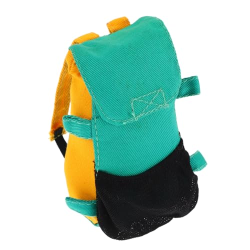 Kisangel Rucksack-Spielzeug Für Puppenhaus Maßstab Kleine Taschen Aus Strukturiertem Material Miniatur-zubehör Für Actionfiguren Für Rollenspiel-Puppen Und Modellbau-enthusiasten von Kisangel