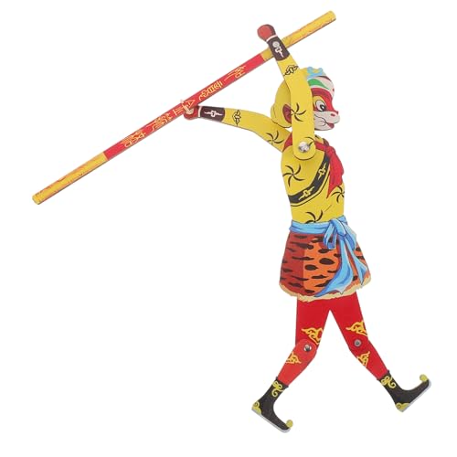 Kisangel Material Stil Puppen Marionette Hand Schatten Bob Für Party Junior Traditionelle Kleine Holzpuppe Aus Holz von Kisangel