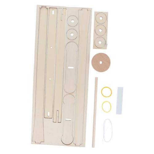 Kisangel Maxwell Pendulum Experiment Kit Interaktives Physik Lernspielzeug für Holzmodell Kreativität und Problemlösungsfähigkeiten für Stem Projekte und Experimente der Bildung von Kisangel