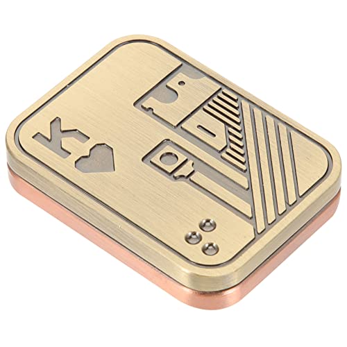 Kisangel Metall Fidget Poker Schiebespielzeug Kleines Stresslösendes Tragbar für Schule Arbeit Zuhause Perfekter für Entspannung und Spaß von Kisangel