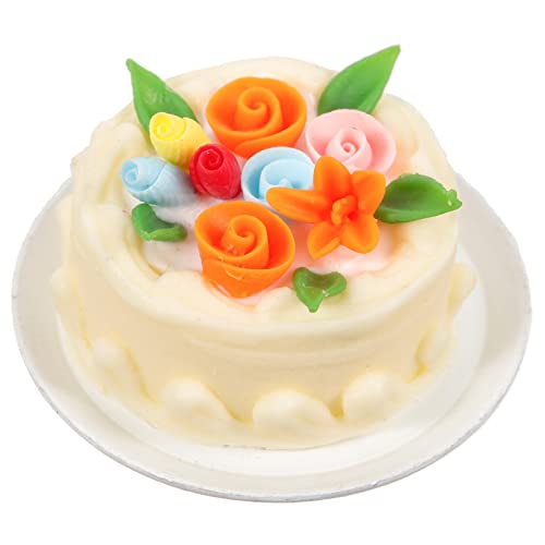 Kisangel Mini Fake Cake Deko Künstlicher Dessert Tischdeko für Hochzeiten Fotorequisiten Kreative Feiern Detailgetreu Leicht für Erinnerungsfotos und Festliche Anlässe von Kisangel