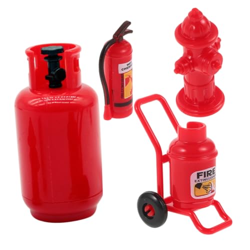 Kisangel Mini Feuerlöscher Set für Puppenhaus Teiliges Zubehör für Miniature Landschaften und Märchengärten Detaillierte und Realistische Gestaltung Tragbar und Kreativ Kisangel Mini Feuerlöscher Set für Puppenhaus Teiliges Zubehör für Miniature Landschaften und Märchengärten Detaillierte und Realistische Gestaltung Tragbar und Kreativ von Kisangel