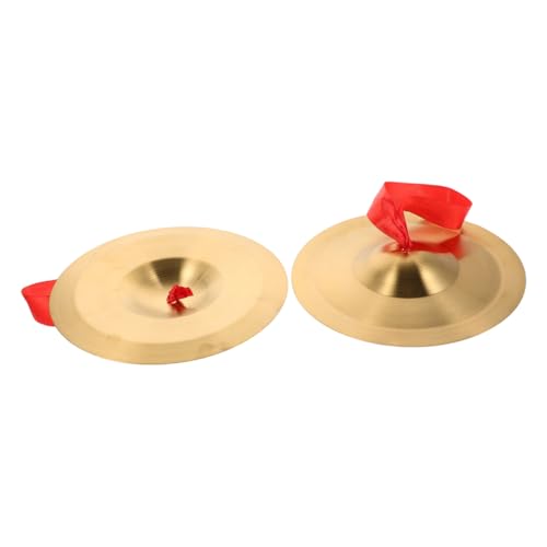 Kisangel Mini- Für Junge Mädchen Und Erwachsene Schlagzeug-Percussion-Instrument Crashtom-Becken Aus Legierung Für Auftritte Und Übung von Kisangel