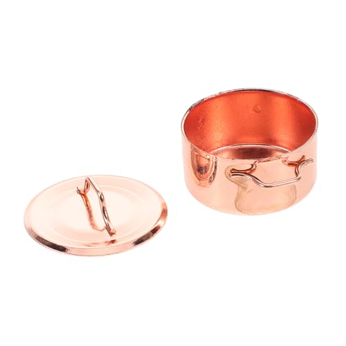 Kisangel Mini Küchenmodell Miniatur-Dinge Küchenzubehör Für Puppenstuben Topf Für Puppenhauszubehör Mini-puppenhauszubehör Zubehör Für Puppenhäuser Winziges Zeug Rose Gold Legierung Kisangel Mini Küchenmodell Miniatur-Dinge Küchenzubehör Für Puppenstuben Topf Für Puppenhauszubehör Mini-puppenhauszubehör Zubehör Für Puppenhäuser Winziges Zeug Rose Gold Legierung von Kisangel