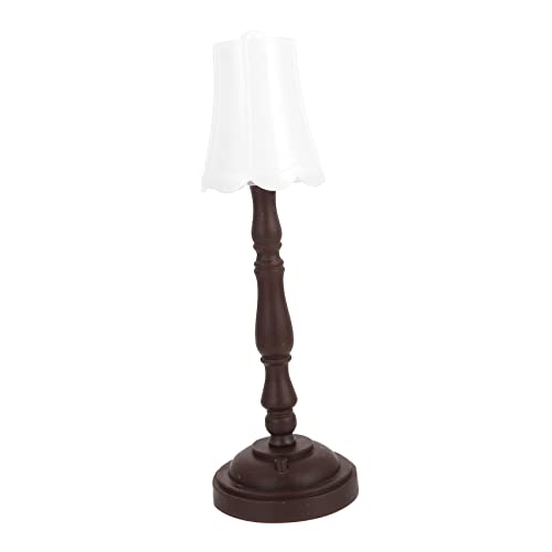 Kisangel Mini LED Stehleuchte Für Puppenhaus Retro Nachtlampe Warmem Für Schlafzimmer Und Wohnzimmer Hochwertige LED Beleuchtung Für Maßstab Puppenmöbel Kisangel Mini LED Stehleuchte Für Puppenhaus Retro Nachtlampe Warmem Für Schlafzimmer Und Wohnzimmer Hochwertige LED Beleuchtung Für Maßstab Puppenmöbel von Kisangel