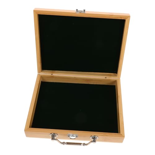 Kisangel Mini Mahjong Aufbewahrungsbox aus Vintage Holz mit Tragegriff Multifunktionaler Organizer für Mahjong Steine Tragbare Reisebox und Stilvolle Holzschatulle für Chinesisches Kisangel Mini Mahjong Aufbewahrungsbox aus Vintage Holz mit Tragegriff Multifunktionaler Organizer für Mahjong Steine Tragbare Reisebox und Stilvolle Holzschatulle für Chinesisches von Kisangel