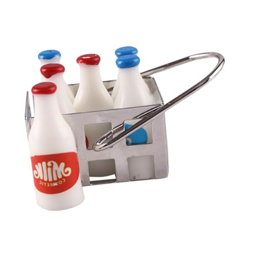Kisangel Mini-Milch wohnaccessoires miniaturfiguren Miniatures Geburtstags miniaturen Figuren Preiswert Zubehör Szene Mini-Hausmilchflaschen-Modelle Dekore für Milchflaschen Harz Kisangel Mini-Milch wohnaccessoires miniaturfiguren Miniatures Geburtstags miniaturen Figuren Preiswert Zubehör Szene Mini-Hausmilchflaschen-Modelle Dekore für Milchflaschen Harz von Kisangel