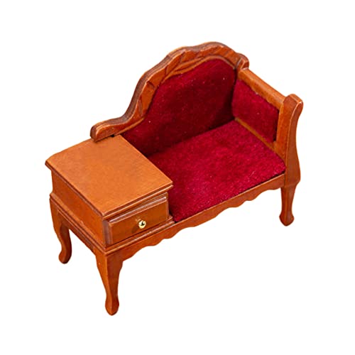 Kisangel Mini Möbel Ornament Mini Sofa Für Puppenhaus Zartes Sofa Modell Mit Kissen Für Wohnzimmer Und Schlafzimmer Dekoration Hochwertiges Mini Hausdekor Aus Sicherem Kisangel Mini Möbel Ornament Mini Sofa Für Puppenhaus Zartes Sofa Modell Mit Kissen Für Wohnzimmer Und Schlafzimmer Dekoration Hochwertiges Mini Hausdekor Aus Sicherem von Kisangel