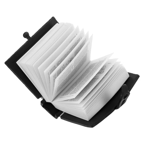Kisangel Mini Möbelbuch Miniaturbücher Modell Miniaturbücher Lesbare Miniaturbücher Zum Basteln Miniaturen Puppenhausbücher Minibuch Puppenhausbücher Miniaturspielzeug Schwarzes von Kisangel