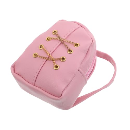 Kisangel Mini Puppenrucksack Miniatur Rucksack Kleiner Anhänger Geldbörse Zubehör Für Puppen Miniatur Requisiten Puppenhaus 30 cm Kisangel Mini Puppenrucksack Miniatur Rucksack Kleiner Anhänger Geldbörse Zubehör Für Puppen Miniatur Requisiten Puppenhaus 30 cm von Kisangel