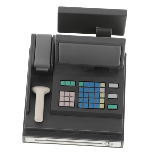 Kisangel Mini Registrierkasse Miniatur Miniatur Kaufhaus Supermarkt Gefälschte Registrierkasse Registrierkasse Für Miniatur Dinge Puppenhaus Zubehör Registrierkasse Aus Kunststoff von Kisangel