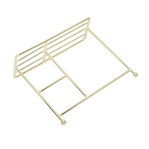 Kisangel Mini-Wäscheständer puppenkleiderbügel Puppen kleiderbügel Puppenkleidung Schrank Puppenkleidung Organizer kleiderständer gefälschter Stoffständer Wäscheständer schmuck Eisen Golden von Kisangel