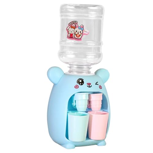 Kisangel Mini Wasserspender Für Junge Mädchen Simulations Haushaltsgerät Spielzeug Kleiner Wasserbrunnen Modell Kinderspielzeug Für Heim Und Büro Aus Hochwertigem Und Sicheren Kunststoff von Kisangel