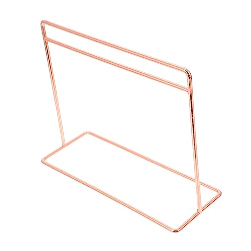 Kisangel Mini-aufhänger Hängend Mädchen Miniatur Kind Puppe Modern Gestell Kleidung Kleiderständer Cosplay-kleiderbügel Metall Kleiderbügel Für Haustiere Eisen Rose Gold von Kisangel