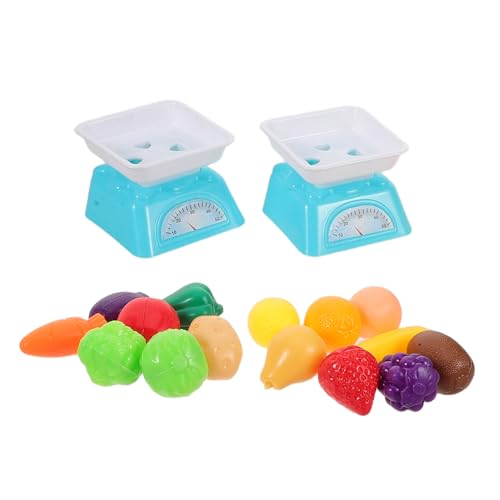Kisangel Miniatur-küchenspielset Mit Künstlichem Obst Und Gemüse Realistischer Simulation Für Junge Mädchen Inklusive Miniwaage Für Rollenspiele Vielseitig Einsetzbar Für Familien Kisangel Miniatur-küchenspielset Mit Künstlichem Obst Und Gemüse Realistischer Simulation Für Junge Mädchen Inklusive Miniwaage Für Rollenspiele Vielseitig Einsetzbar Für Familien von Kisangel