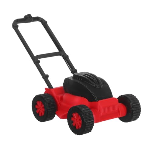 Kisangel Miniatur Rasenmäher Modell Realistisches Garten Zubehör Leichtes Modell Für Puppenhaus Szenen Motorik Kreativität von Kisangel