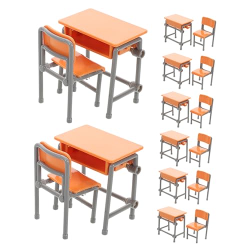 Kisangel Miniatur Schulmöbel Set Miniatur Puppenhaus Klassenzimmer Möbel für Puppenhaus Rollenspiel Spielzimmer Dekoration Kisangel Miniatur Schulmöbel Set Miniatur Puppenhaus Klassenzimmer Möbel für Puppenhaus Rollenspiel Spielzimmer Dekoration von Kisangel