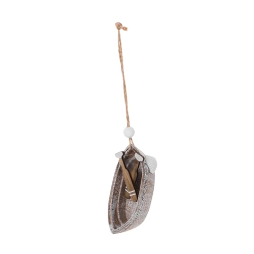 Kisangel Miniatur Strandboot im Maritimen Stil Puppenhaus Dekoration Jute Handgefertigte Garten Accessoires Kleines Kreatives Ornament für DIY Mikro Landschaft und Fotorequisiten Kisangel Miniatur Strandboot im Maritimen Stil Puppenhaus Dekoration Jute Handgefertigte Garten Accessoires Kleines Kreatives Ornament für DIY Mikro Landschaft und Fotorequisiten von Kisangel