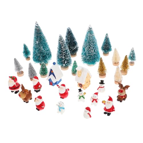 Kisangel Miniatur Weihnachtsornamente Niedliche Xmas Figuren für Mikrolandschaften und Tischdekoration Robust und Einfach Platzierbar Weihnachtsdeko für Puppenhaus und Festlichkeiten Kisangel Miniatur Weihnachtsornamente Niedliche Xmas Figuren für Mikrolandschaften und Tischdekoration Robust und Einfach Platzierbar Weihnachtsdeko für Puppenhaus und Festlichkeiten von Kisangel