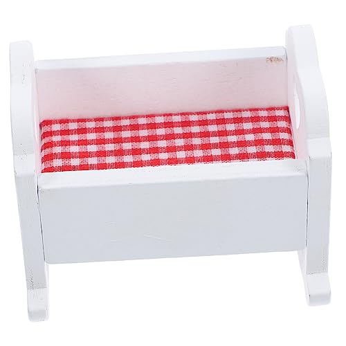 Kisangel Miniaturbabykrippe Aus Dekoratives Mini Bett Für Puppenhäuser Stilvolles Für Für Geburtstage Und Feiertage Kisangel Miniaturbabykrippe Aus Dekoratives Mini Bett Für Puppenhäuser Stilvolles Für Für Geburtstage Und Feiertage von Kisangel