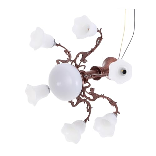 Kisangel Modell Kronleuchter Mini winzig LED hängend mit deckenleuchten Puppenlampendekor sandtisch DIY Materialien kleine Hauslampe Lampenmodell Simulationslampe Abs Kisangel Modell Kronleuchter Mini winzig LED hängend mit deckenleuchten Puppenlampendekor sandtisch DIY Materialien kleine Hauslampe Lampenmodell Simulationslampe Abs von Kisangel