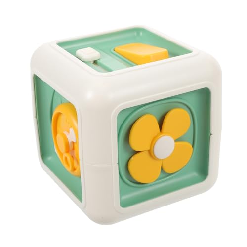 Kisangel Montessori Busy Cube Lernwürfel für Kleinkinder Pädagogisch Motorisch Fördernd Sensorisch für Frühe Bildung und Familieninteraktion Grün Kisangel Montessori Busy Cube Lernwürfel für Kleinkinder Pädagogisch Motorisch Fördernd Sensorisch für Frühe Bildung und Familieninteraktion Grün von Kisangel