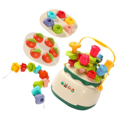 Kisangel Montessori Fädelspielzeug Lernspielzeug Hand Auge Koordination Fördern Farb und Formsortierspielzeug Pädagogisch Sensory Toy Für Vorschule Jungen Mädchen Kisangel Montessori Fädelspielzeug Lernspielzeug Hand Auge Koordination Fördern Farb und Formsortierspielzeug Pädagogisch Sensory Toy Für Vorschule Jungen Mädchen von Kisangel
