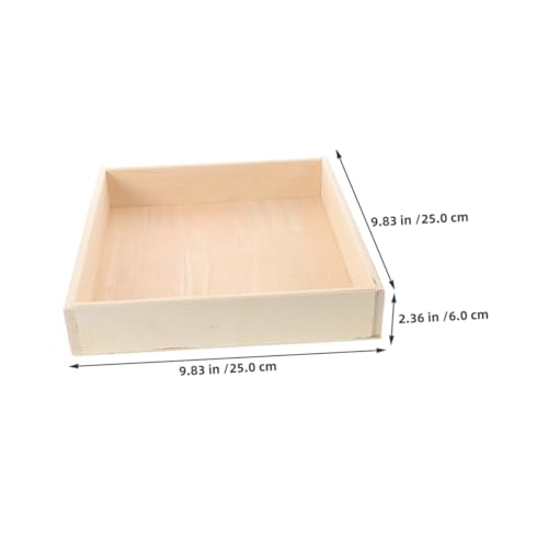 Kisangel Montessori Holz Sandtray für Quadratisch Stabiles Design Desktop Sandbox für Indoor-spielzimmer Platzsparend Sicherer Spielbereich für Kleine Wohnungen und Kinderzimmer Kisangel Montessori Holz Sandtray für Quadratisch Stabiles Design Desktop Sandbox für Indoor-spielzimmer Platzsparend Sicherer Spielbereich für Kleine Wohnungen und Kinderzimmer von Kisangel