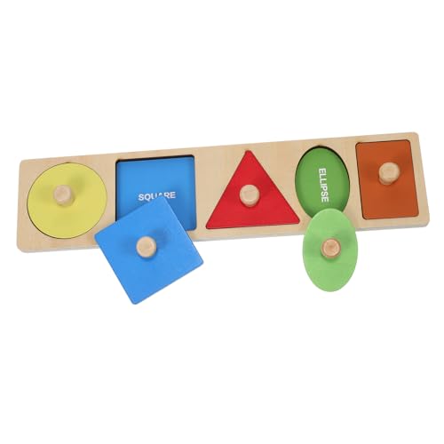 Kisangel Montessori Holz Steckspiel Geometrisches Formen Puzzle Vorschulspielzeug Hand Auge Koordination Feinmotorikfördernd Buntes Lernspielzeug für Kleinkinder Kisangel Montessori Holz Steckspiel Geometrisches Formen Puzzle Vorschulspielzeug Hand Auge Koordination Feinmotorikfördernd Buntes Lernspielzeug für Kleinkinder von Kisangel