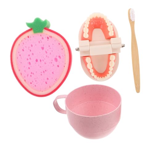 Kisangel Montessori Kinderzahnpflegeset mit Zahnmodell und Zahnarztspielzeug Buntes Frühpädagogisches Lernspielzeug Zahnputzgewohnheiten und Mundgesundheit bei Kleinkindern Mädchen Kisangel Montessori Kinderzahnpflegeset mit Zahnmodell und Zahnarztspielzeug Buntes Frühpädagogisches Lernspielzeug Zahnputzgewohnheiten und Mundgesundheit bei Kleinkindern Mädchen von Kisangel