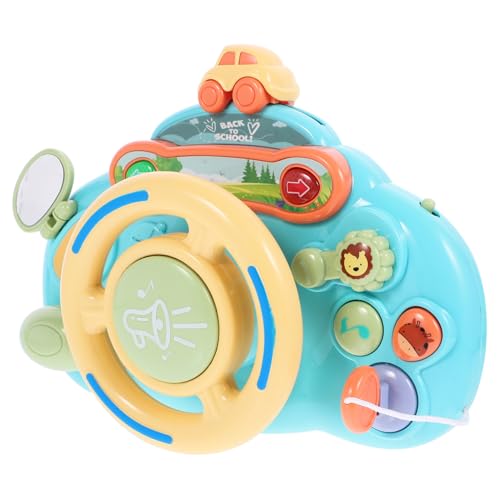 Kisangel Musik Lenkradspielzeug für Junge Mädchen Realistische Auto Simulation Sicherer Langlebiger Spielerisch Frühe Bildung Geeignet für Kleinkinder Fördert Fantasie und Motorik Kisangel Musik Lenkradspielzeug für Junge Mädchen Realistische Auto Simulation Sicherer Langlebiger Spielerisch Frühe Bildung Geeignet für Kleinkinder Fördert Fantasie und Motorik von Kisangel