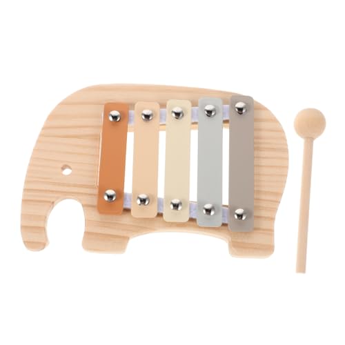 Kisangel Musikalisches für Montessori Xylophon aus Holz Pädagogisches Musikinstrument mit Schlägel für Frühes Lernen und Rhythmische Fähigkeiten Sicher für Kleinkinder von Kisangel