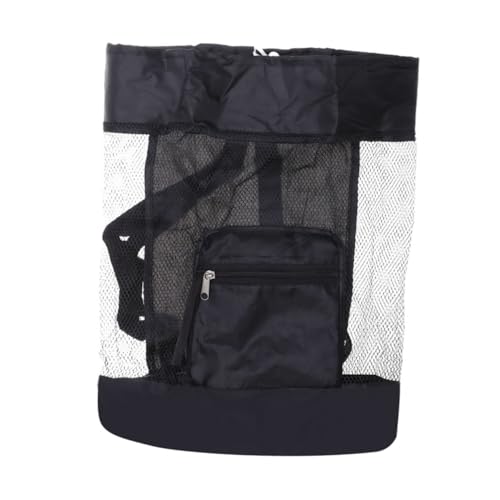 Kisangel Netztasche Für Spielzeug Am Strand Faltbare Aufbewahrungstasche Sandspielzeugbehälter Muscheltasche Baggerwerkzeugtasche Für Junge Mädchen Und Teenager Schwarz Mit Robusten Griffen Kisangel Netztasche Für Spielzeug Am Strand Faltbare Aufbewahrungstasche Sandspielzeugbehälter Muscheltasche Baggerwerkzeugtasche Für Junge Mädchen Und Teenager Schwarz Mit Robusten Griffen von Kisangel