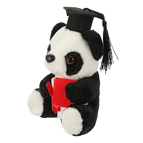 Kisangel Neuartige Panda-Puppe Kuscheltier pummeluff Kuscheltier beschwertes Kuscheltier Panda mit Abschlusskappe Kuscheltier Panda Panda Toy Abschluss vorhanden Plüsch Kisangel Neuartige Panda-Puppe Kuscheltier pummeluff Kuscheltier beschwertes Kuscheltier Panda mit Abschlusskappe Kuscheltier Panda Panda Toy Abschluss vorhanden Plüsch von Kisangel