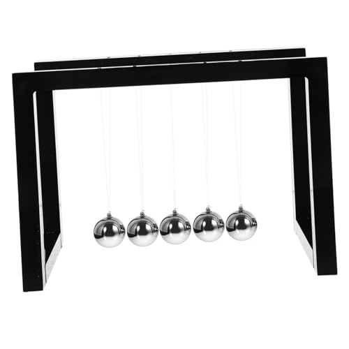 Kisangel Newton Bälle Ornament Physikalisches Modell Für Schreibtischdekoration Wissenschafts Deko Energieerhaltungsspielzeug Desktop Wissenschaftsdeko Für Zuhause Kisangel Newton Bälle Ornament Physikalisches Modell Für Schreibtischdekoration Wissenschafts Deko Energieerhaltungsspielzeug Desktop Wissenschaftsdeko Für Zuhause von Kisangel