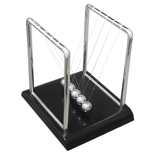 Kisangel Newton Balance Ball Tischdekoration Metall Ornamente für Schreibtisch Physikspielzeug Kreative Raumgestaltung und Geschenkidee für Home Office Kisangel Newton Balance Ball Tischdekoration Metall Ornamente für Schreibtisch Physikspielzeug Kreative Raumgestaltung und Geschenkidee für Home Office von Kisangel