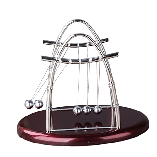 Kisangel Newton Schwingendes Bälle Balance aus Robustem Material Pädagogisches Desktop Experiment zur Energieübertragung für Büro und Wohnraumdekoration Sowie Lernzwecke Kisangel Newton Schwingendes Bälle Balance aus Robustem Material Pädagogisches Desktop Experiment zur Energieübertragung für Büro und Wohnraumdekoration Sowie Lernzwecke von Kisangel