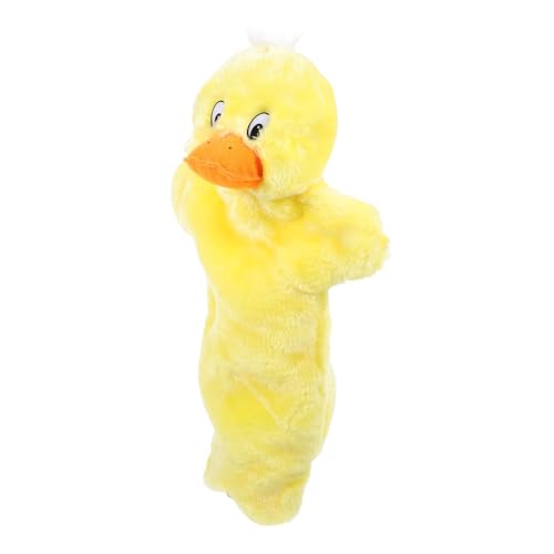 Kisangel Niedliche Plüsch Handpuppe Cartoon Ente Interaktive Geschichtenerzähler Handpuppe Weiches Kuscheltier Für Perfektes Lernen von Kisangel