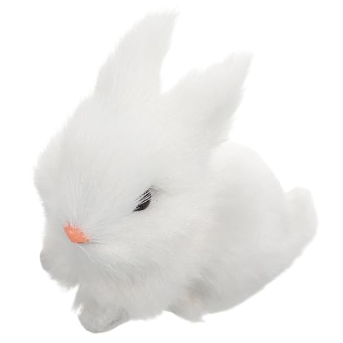 Kisangel Bezauberndes Plüschtier Für Ostern Realistische Tierpuppe Als Heimdekoration Weich Und Gemütlich Für Jungen Und Mädchen von Kisangel