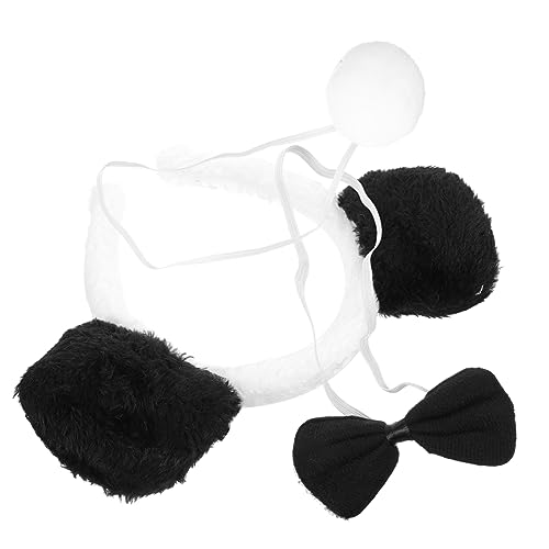 Kisangel Panda Ohren Stirnband Kinderkostüm mit Fliege und Niedliches Tierkostüm für Zoo Party Dschungel Mottoparty und Kreatives Rollenspiel Spielerisch Gestaltetes Cosplay Zubehör Kisangel Panda Ohren Stirnband Kinderkostüm mit Fliege und Niedliches Tierkostüm für Zoo Party Dschungel Mottoparty und Kreatives Rollenspiel Spielerisch Gestaltetes Cosplay Zubehör von Kisangel