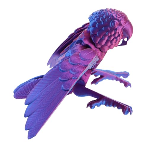 Kisangel Flexible Papagei-Statue-flügel 3D-gedruckt Vogel-Schreibtisch-Accessoire Fürs Büro Kisangel Flexible Papagei-Statue-flügel 3D-gedruckt Vogel-Schreibtisch-Accessoire Fürs Büro von Kisangel