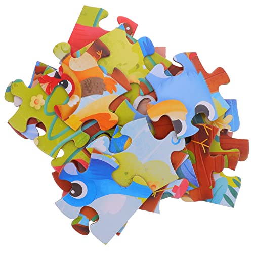 Kisangel Papierpuzzle Vogelmotiv Sicherer Glatter Spielspaß für Kleinkinder Jahre Fördert Kognitive Fähigkeiten Frühe Bildung und Logisches Vorschulspielzeug von Kisangel