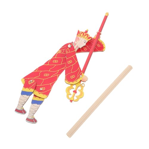 Kisangel Parent Traditionelle Schattenpuppen Interaktives Puppentheater Für Puppenspiel Schattenpuppentheater Materialien Stil Marionetten Handgefertigt Aus Holz Rot Kisangel Parent Traditionelle Schattenpuppen Interaktives Puppentheater Für Puppenspiel Schattenpuppentheater Materialien Stil Marionetten Handgefertigt Aus Holz Rot von Kisangel
