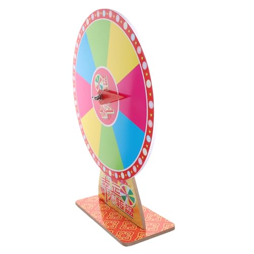 Kisangel Party Prize Wheel für Spiele Drehbares Gewinnrad für Partys Karneval und Messen für Interaktive Spiele und DIY Events Leicht und Transportabel Kisangel Party Prize Wheel für Spiele Drehbares Gewinnrad für Partys Karneval und Messen für Interaktive Spiele und DIY Events Leicht und Transportabel von Kisangel