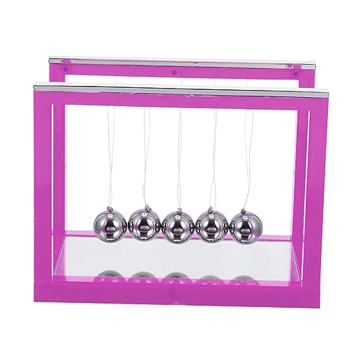 Kisangel Physikalisches Balancependel mit Acrylkugeln Wissenschaftliches Schreibtischspielzeug zur Stressreduktion Dekoratives Newton für Büro und Zuhause Edukatives Lernspielzeug Kisangel Physikalisches Balancependel mit Acrylkugeln Wissenschaftliches Schreibtischspielzeug zur Stressreduktion Dekoratives Newton für Büro und Zuhause Edukatives Lernspielzeug von Kisangel