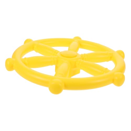 Kisangel Piraten-schiffslenkrad aus Wetterfestem Kunststoff Robustes Outdoor-zubehör für Schaukel Spielturm Kindgerechtes Buntes Steering Wheel für Fantasievolles von Kisangel