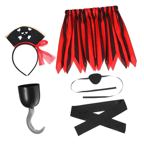 Kisangel Piratenkostüm für Mädchen Halloween Kostüm mit Piratenkleid Zubehör und Rollenspiel Jährige Kreatives Verkleiden für Piratenpartys und Fotoshootings Kisangel Piratenkostüm für Mädchen Halloween Kostüm mit Piratenkleid Zubehör und Rollenspiel Jährige Kreatives Verkleiden für Piratenpartys und Fotoshootings von Kisangel