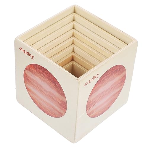 Kisangel Planet Cubes Lernspielzeug für Interaktives Set Logischem und Kognitiven Fähigkeiten aus Natürlichem Holz für Kreative Spielerlebnisse Geeignet für Geburtstagsgeschenke Kisangel Planet Cubes Lernspielzeug für Interaktives Set Logischem und Kognitiven Fähigkeiten aus Natürlichem Holz für Kreative Spielerlebnisse Geeignet für Geburtstagsgeschenke von Kisangel
