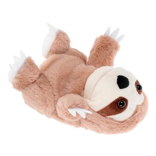 Kisangel Plüsch Baumfaultier Handpuppe Kuscheliges Tier Handspielzeug Interaktives Erzählspielzeug für Erwachsene für Puppentheater Kindergarten und Lernspiele von Kisangel