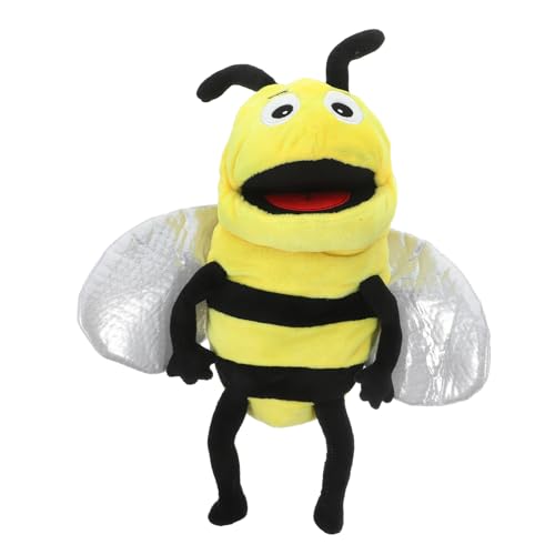 Kisangel Plüsch Bienen Handpuppe aus Sicherem Weichem Material Interaktives für Geschichtenerzählen Handspielzeug für Kindertag Kisangel Plüsch Bienen Handpuppe aus Sicherem Weichem Material Interaktives für Geschichtenerzählen Handspielzeug für Kindertag von Kisangel